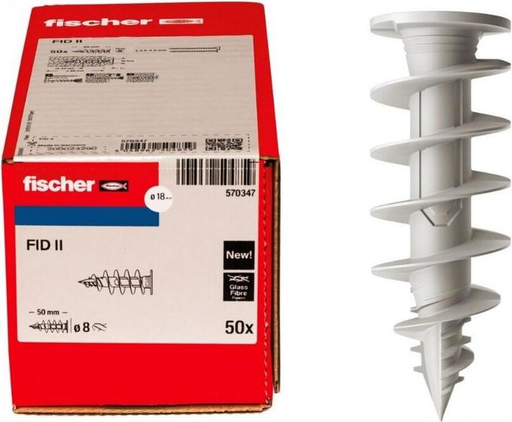 Produktbild Fischer Dämmstoffdübel FID II