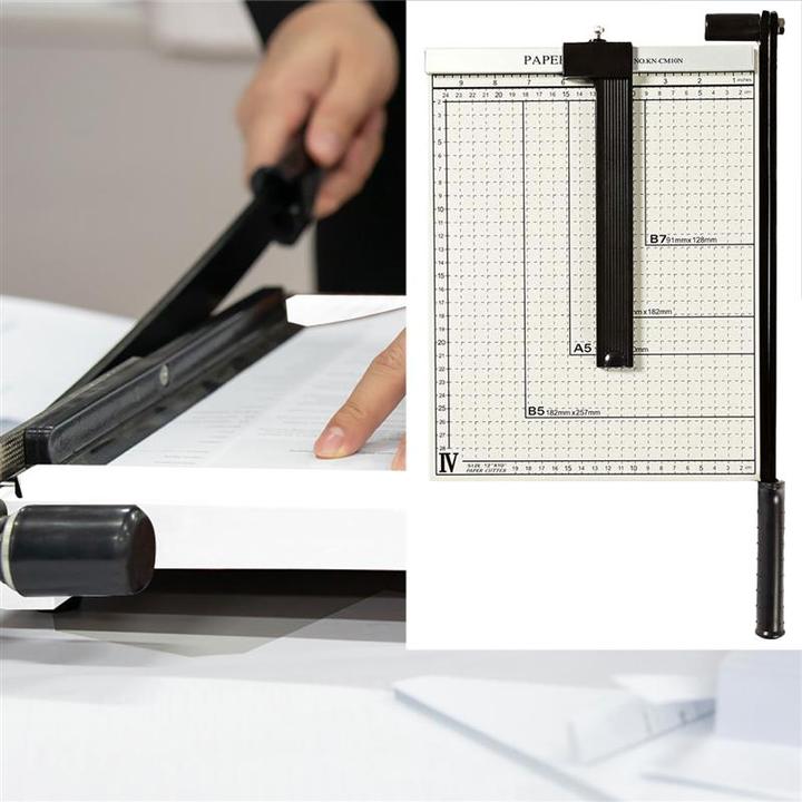Image du produit Nedis KÖNIG - Coupe-papier - Taille A4 - Avec verrouillage de sécurité - Convient pour A4 et (4 feuilles, A4)