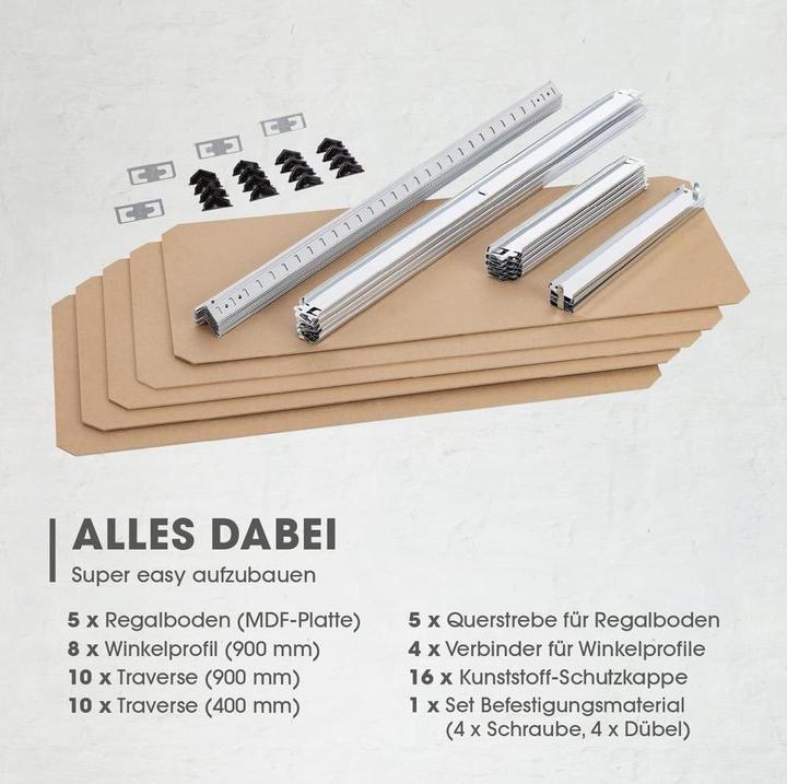 Produktbild Easymaxx Schwerlastregal