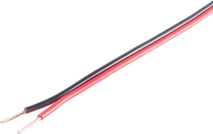 Shiverpeaks maximale connectiviteit luidsprekerkabel 0,75mm² 24x0,2 CCA rood/zwart 100m (100 m, 0.75 mm²)