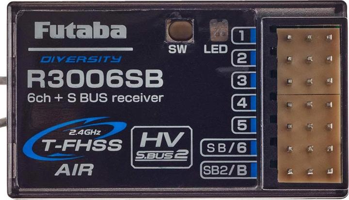 Actual product image Futaba R3006sb T-Fhss