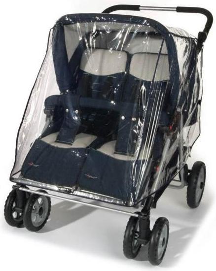 Productafbeelding Reer Regenhoes dubbele wandelwagen