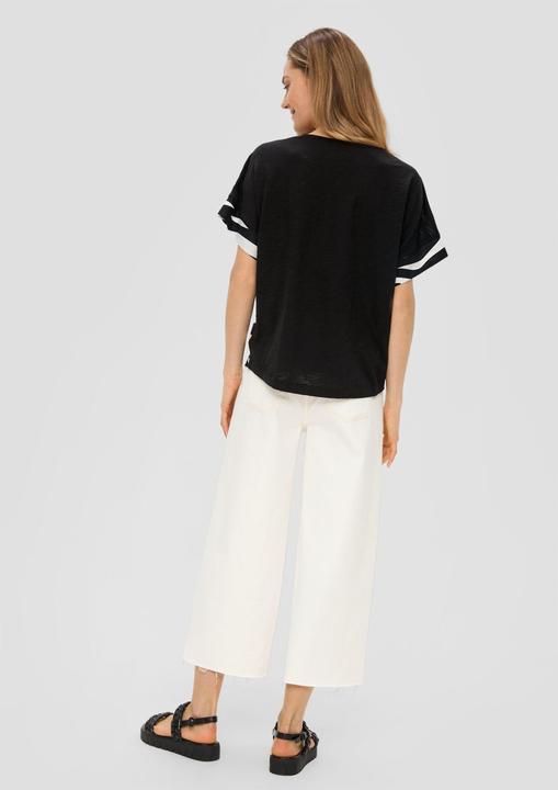 Produktbild S.Oliver T-Shirt Fabricmix-T-Shirt im Relaxed Fit (32)