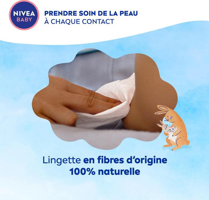 Produktbild NIVEA Soft & Cream Feuchttücher Quattro (4 x 57 Stk.)