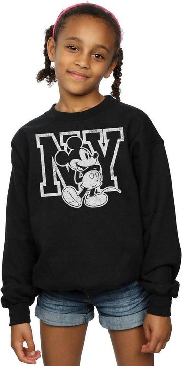 Produktbild Disney Mickey Mouse NY Kicking Sweatshirt Mädchen (152, 158)