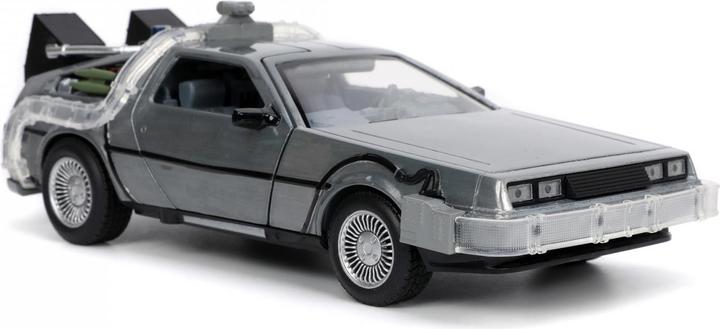 Actual product image Jada 253255038 - Ritorno al Futuro 1 - Time Machine DeLorean DMC12 con luci - sc