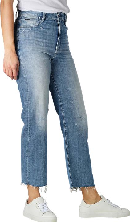 Actual product image G-Star Ultra High Tedie Jeans Straight Fit sun faded ice fog (W26/L30)