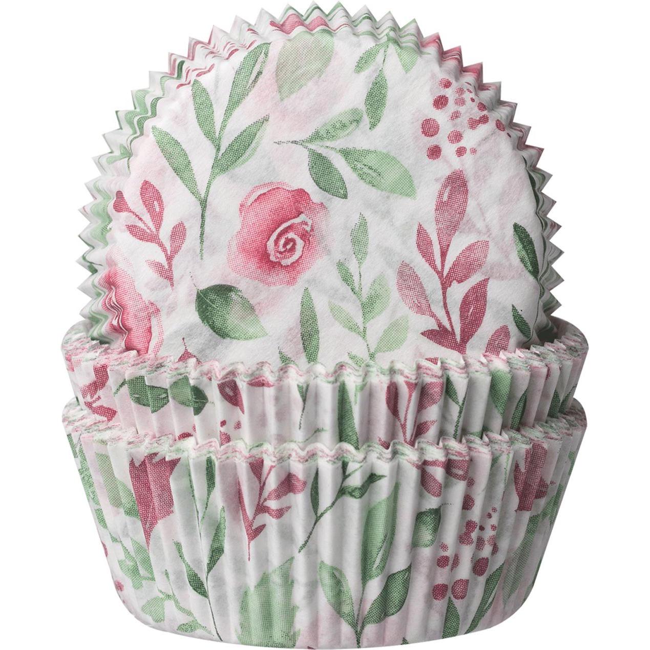 Thumbnail - Demmler Muffin Backform Rose 60 Stück, Backform, Weiss