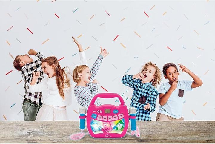 Immagine prodotto Lexibook Altoparlante Bluetooth Disney Princess con effetti luminosi e microfono, ricaricabile a batteria