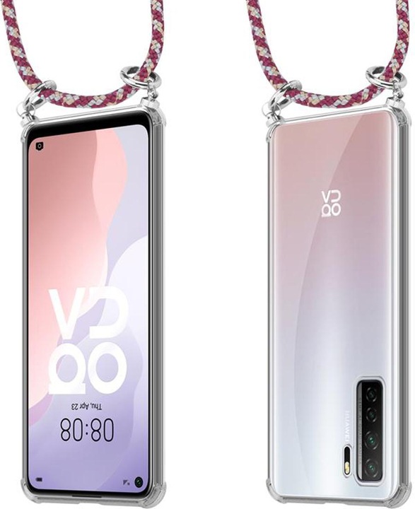 Produktbild Cadorabo TPU Handy Kette SILBER Cover