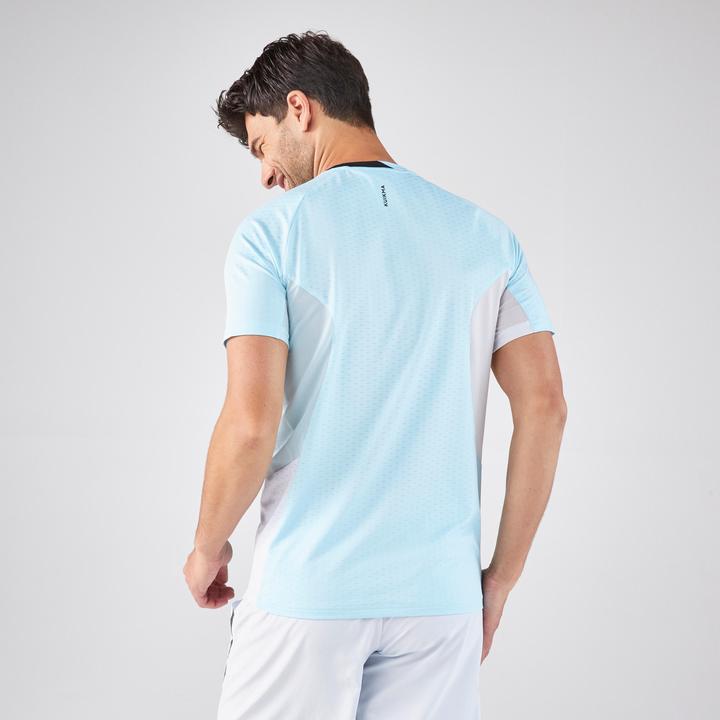 Produktbild Kuikma Herren Padel T-Shirt technisch - 900 hellblau (M)