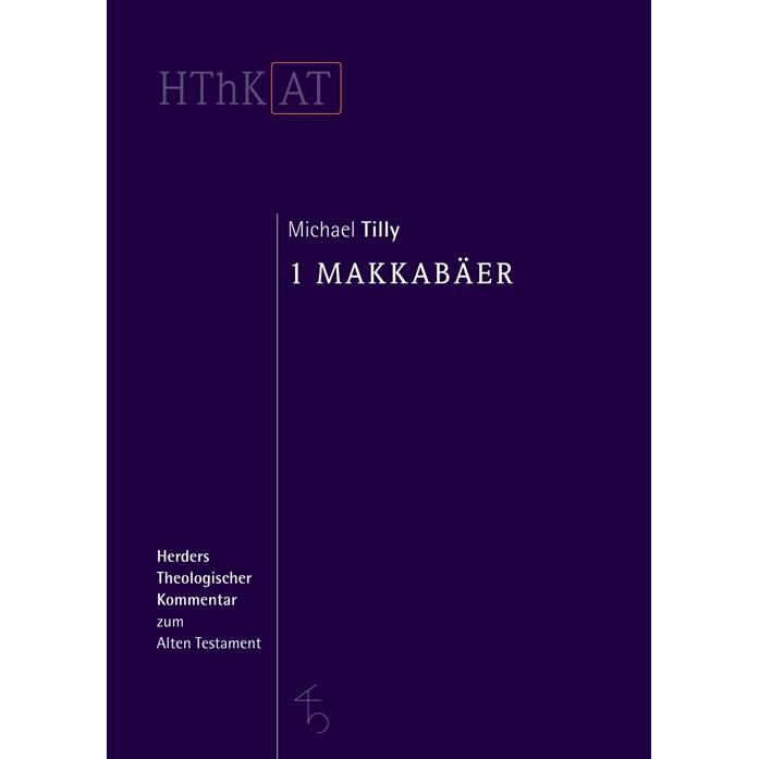 1 Makkabäer, Fachbücher von Michael Tilly