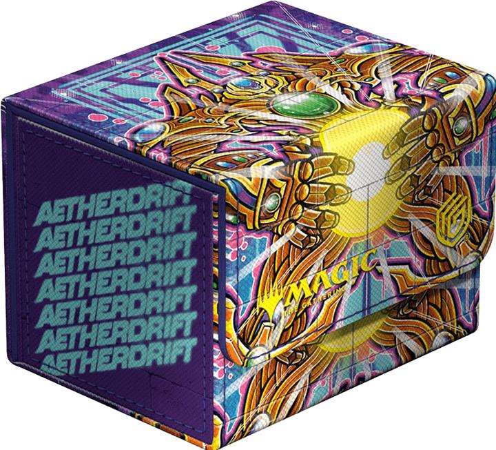 Actual product image Ultimate Guard Sidewinder 100+ Xenoskin Magic: The Gathering "Aetherdrift" - Design 5