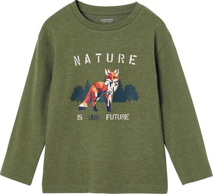 Immagine prodotto Vertbaudet Jungen Shirt mit Fuchs-Print (158, 164)
