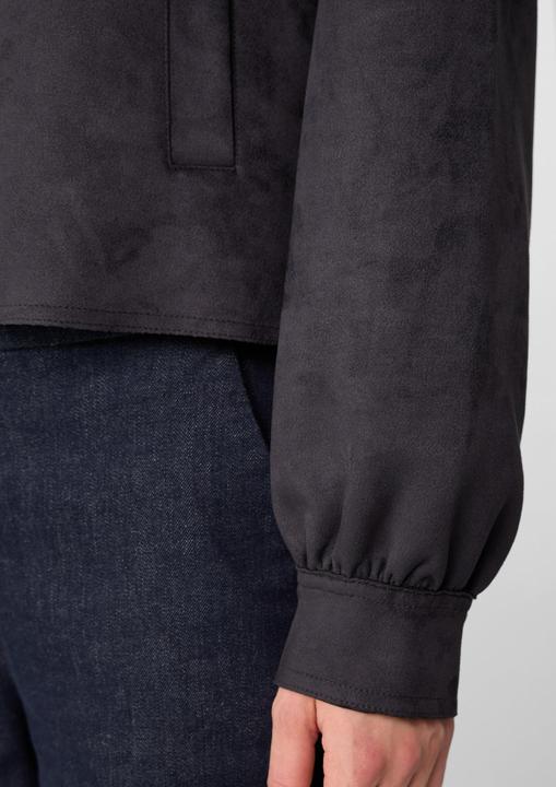 Actual product image Comma Indoor-Jacke Jacke in Velourslederoptik (32)