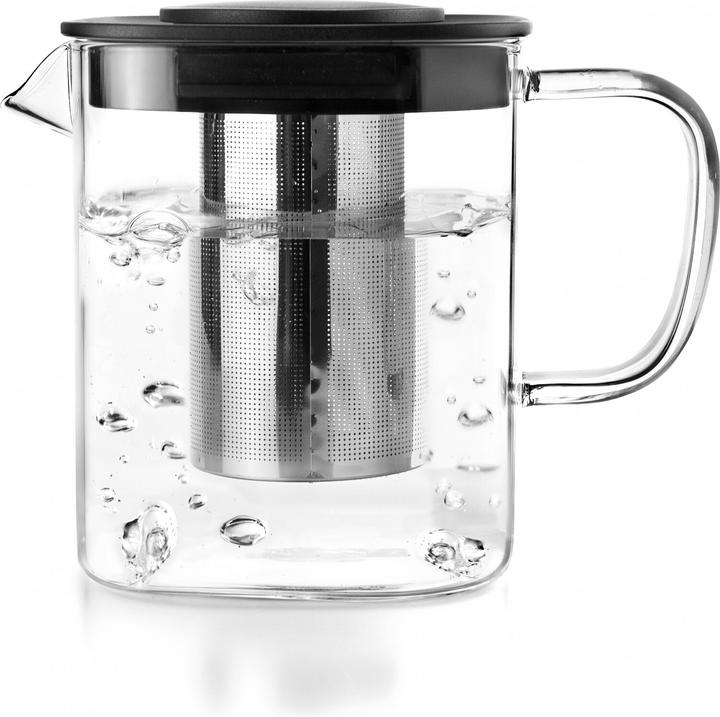 Immagine prodotto Ibili Bollitore per tè in vetro con filtro da 1 litro Ideale per preparare tè e caffè (1 l)