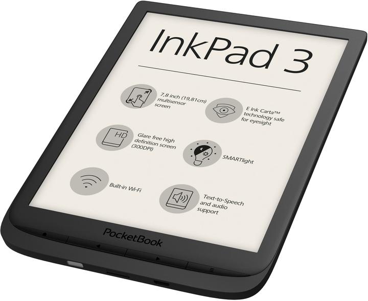 Image du produit PocketBook InkPad 3 (7.80", 8 Go, Noir)