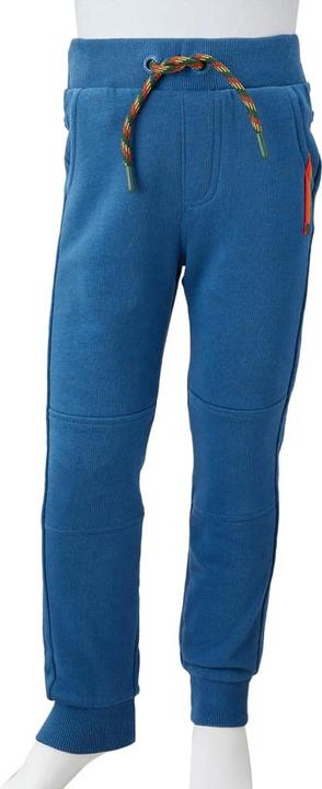 Produktbild vidaXL Kinder-Trainingshose Blau 104,Material: 50 % Baumwolle. 50 (104)