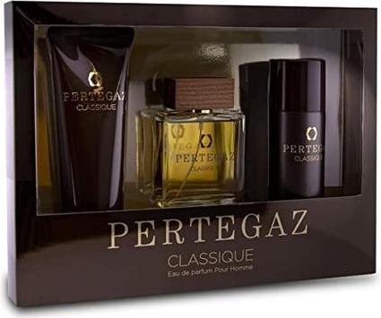 Image du produit Pertegaz Coffret Saphir Classique Pour Homme Edp 100Ml + 230Ml + Déodorant Roll-On 150Ml (Coffret de parfum)