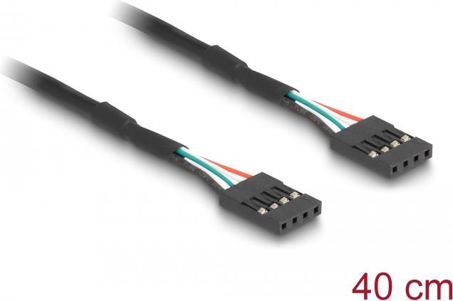 Image du produit Delock Câble USB interne 40cm, Pinheader (40 cm)