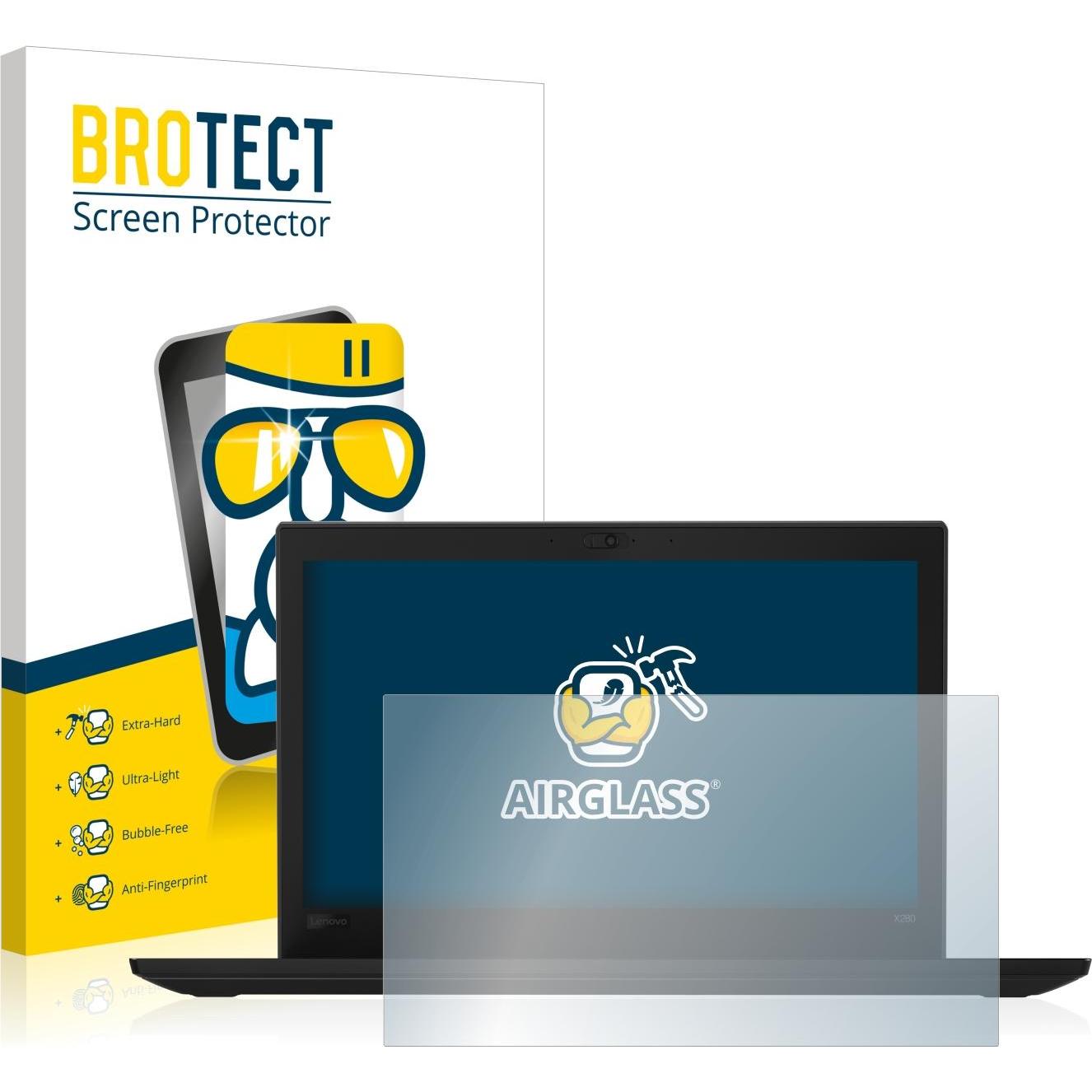 BROTECT AirGlass Panzerglasfolie (31.80", 16 : 9), Notebook Schutzfolie