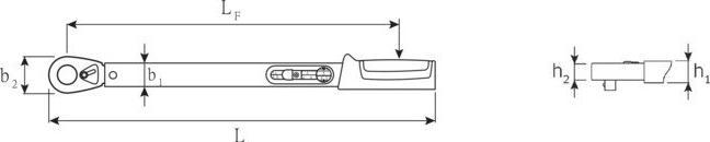 Image du produit Stahlwille Manoscope (1/2", 40 Nm, 200 Nm)