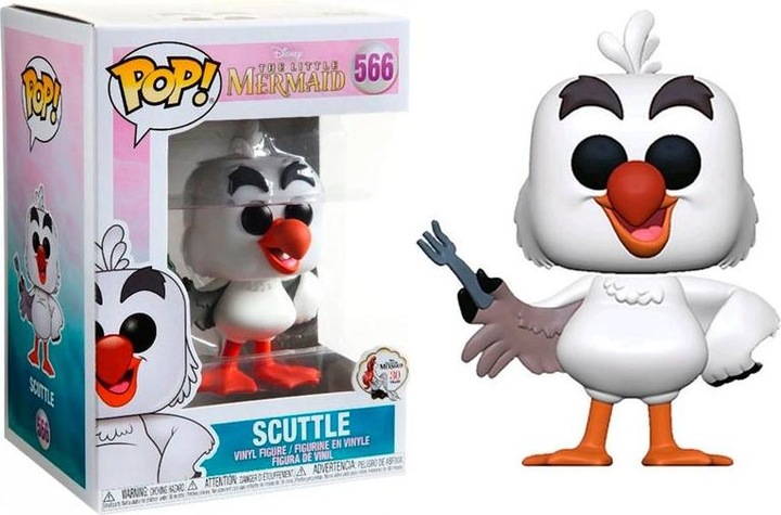 Produktbild Funko POP! - Arielle die Meerjungfrau: Scuttle with Fork