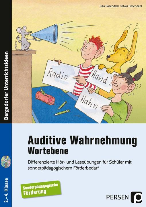 Produktbild Auditive Wahrnehmung - Wortebene (Deutsch, Julia Rosendahl, Tobias Rosendahl, 2022)