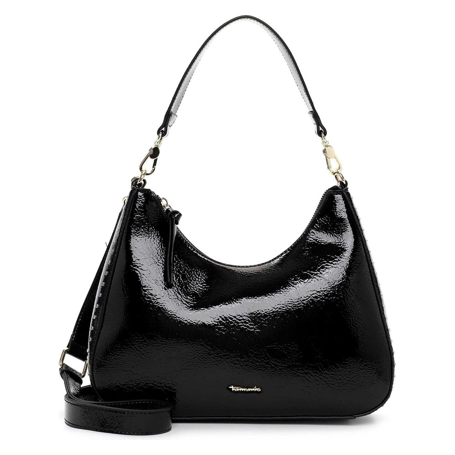 Tamaris, Damen, Handtasche, Tas Georgiana Shoulderbag, Schwarz
