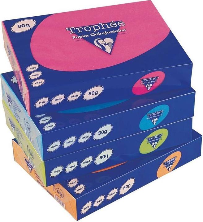 Produktbild Clairefontaine Multifunktionspapier Troph‚e, A3, neongelb (80 g/m², 500 x, A3)