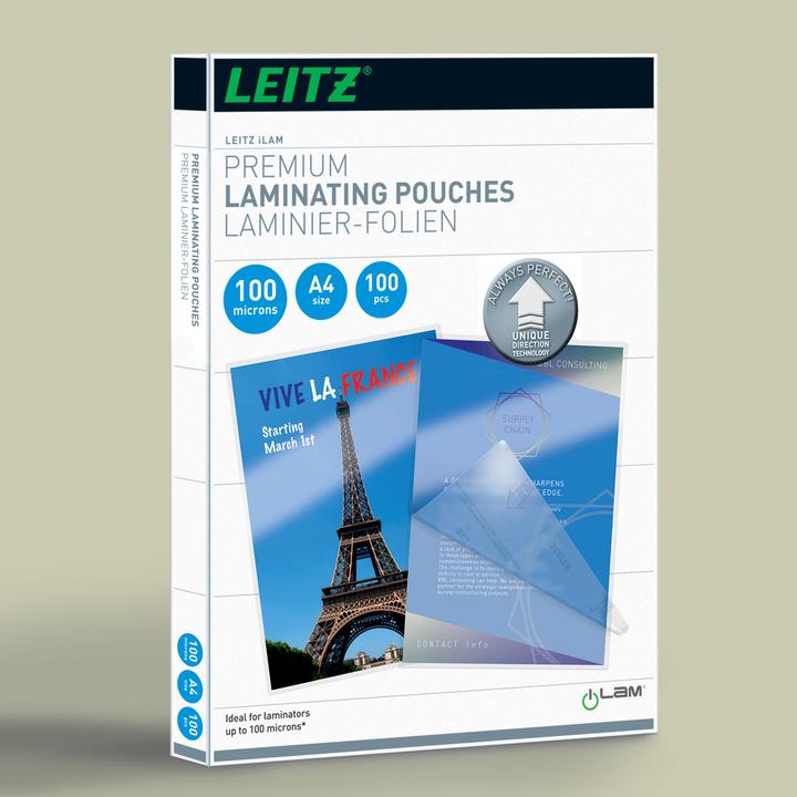Actual product image Leitz Laminating foil (A4, 100 pcs., 100 µm)