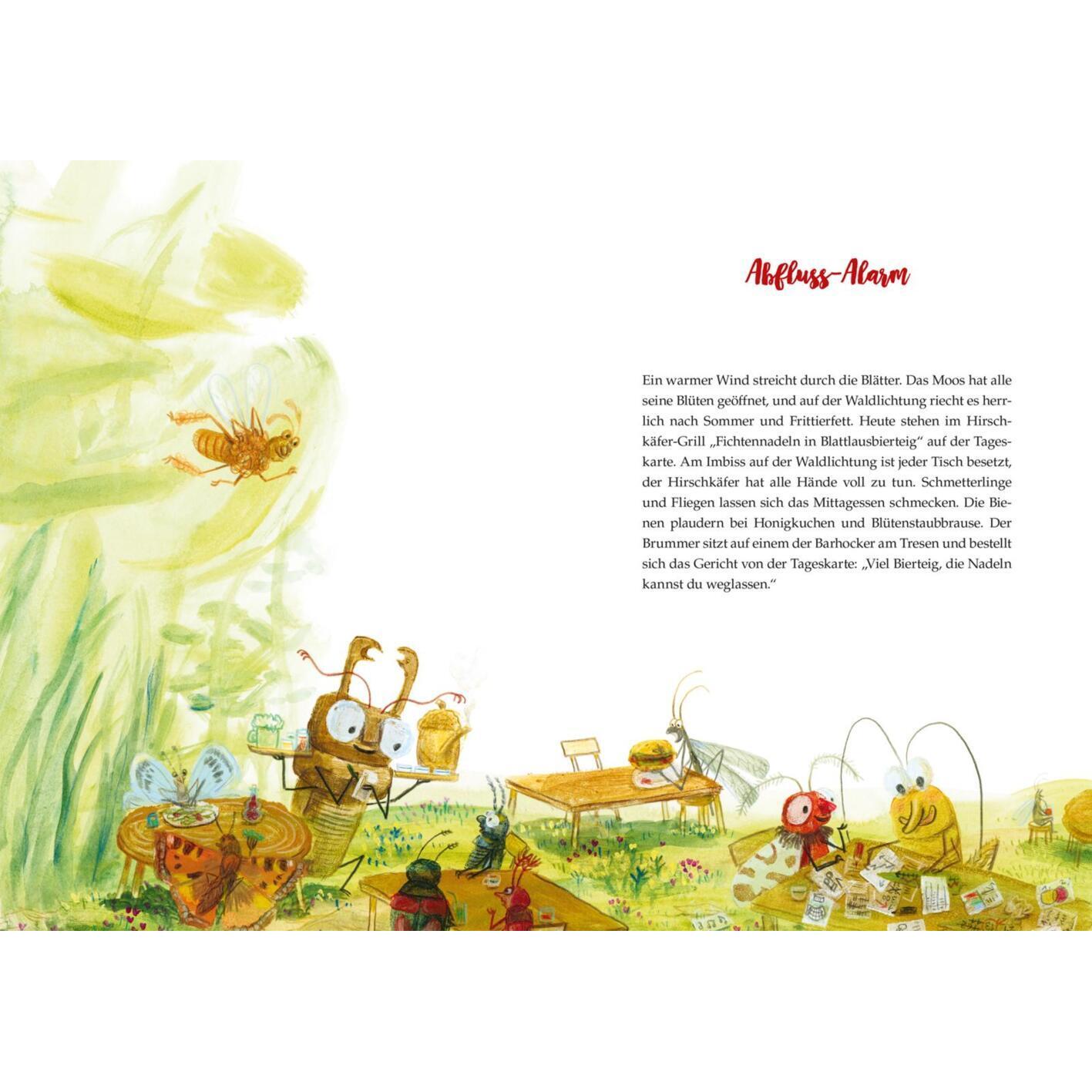 Thumbnail - Baustelle am Hirschkäfer-Grill, Kinderbücher von Constanze Spengler