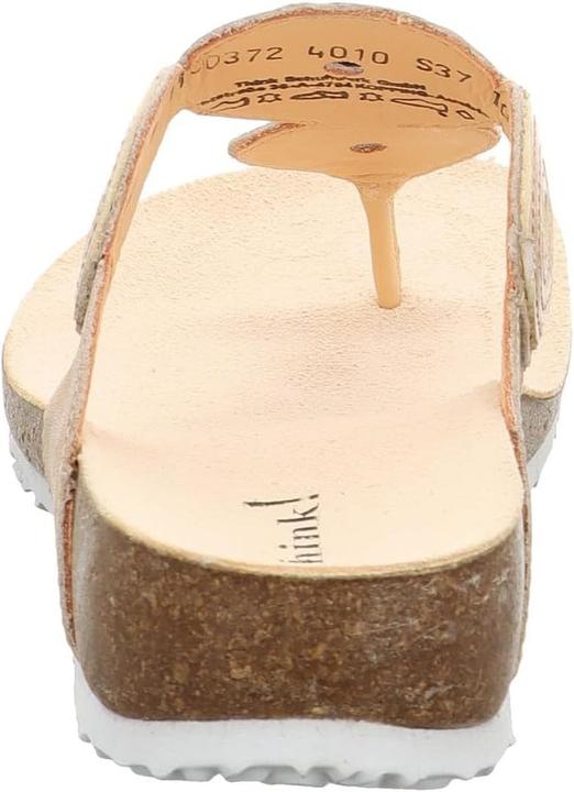 Productafbeelding Think! Julia chromfrei gegerbte nachhaltige Pantolette mit flexibler Loopzool (40)