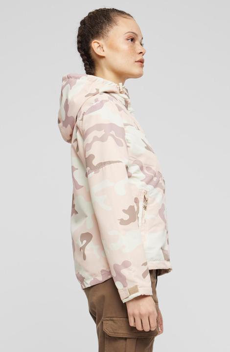 Produktbild Brandit Damen Frontzip Windjacke Grösse 4XL Farbe Candy/Tarnmuster (4XL)