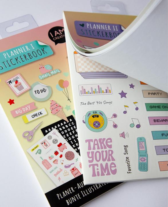 Produktbild I Am Creative Planner Stickerbook II (24 Sticker)
