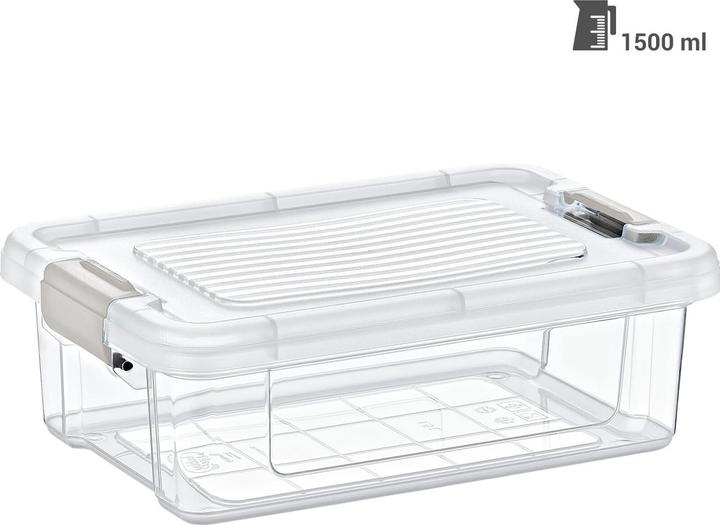 Actual product image Storage Solutions Vorratsbox, 1,5 l, transparent (1.50 l)