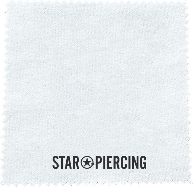 Produktbild Star Piercing Silberpflegetuch antibakteriell