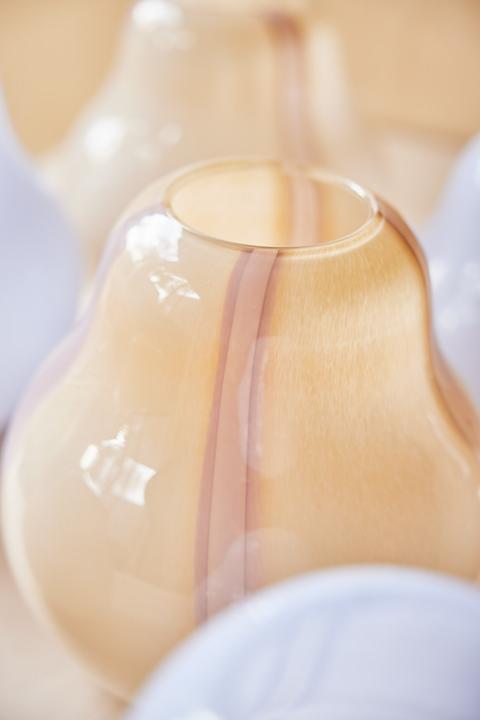 Produktbild OYOY Living Vase Kojo 20 cm, Altrosa (1 x, 25.5 x 24.5 x 24.5 cm, 15.31 l)