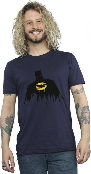 Actual product image Mens Batman Shadow Paint T-Shirt (XL)