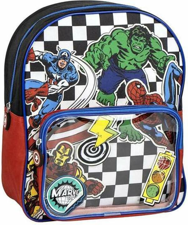 Produktbild The Avengers Schulrucksack Schwarz