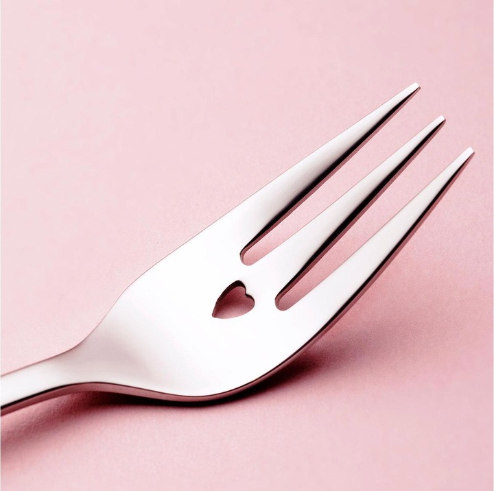 Immagine prodotto Sola Set di forchette per torte con cuore (6 Pezzo/i, Forcone)