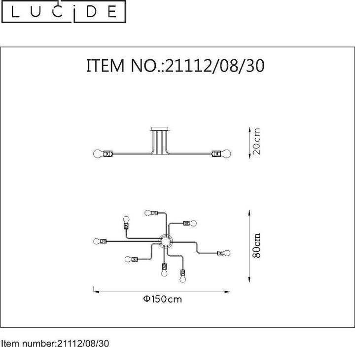 Produktbild Lucide Lester (E27)
