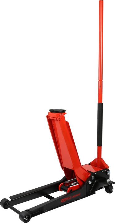 Actual product image KS Tools - performance Hydraulischer Stahl-Wagenheber, 2000 kg, flach, Hubhöhe: 75-610 mm