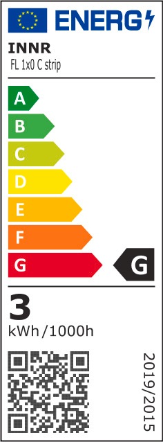 Energie-Label Innr Smart Flex strip FL 140 C (Warmweiss, Neutralweiss, Kaltweiss, RGBW, 400 cm, Indoor)