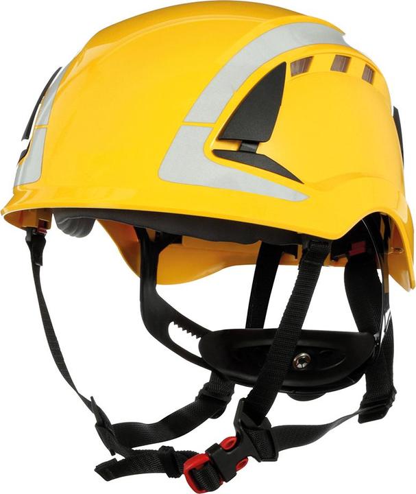 3M X5002V-CE Schutzhelm mit UV-Sensor, reflektierend, belüftet Gelb EN 397, EN 12492