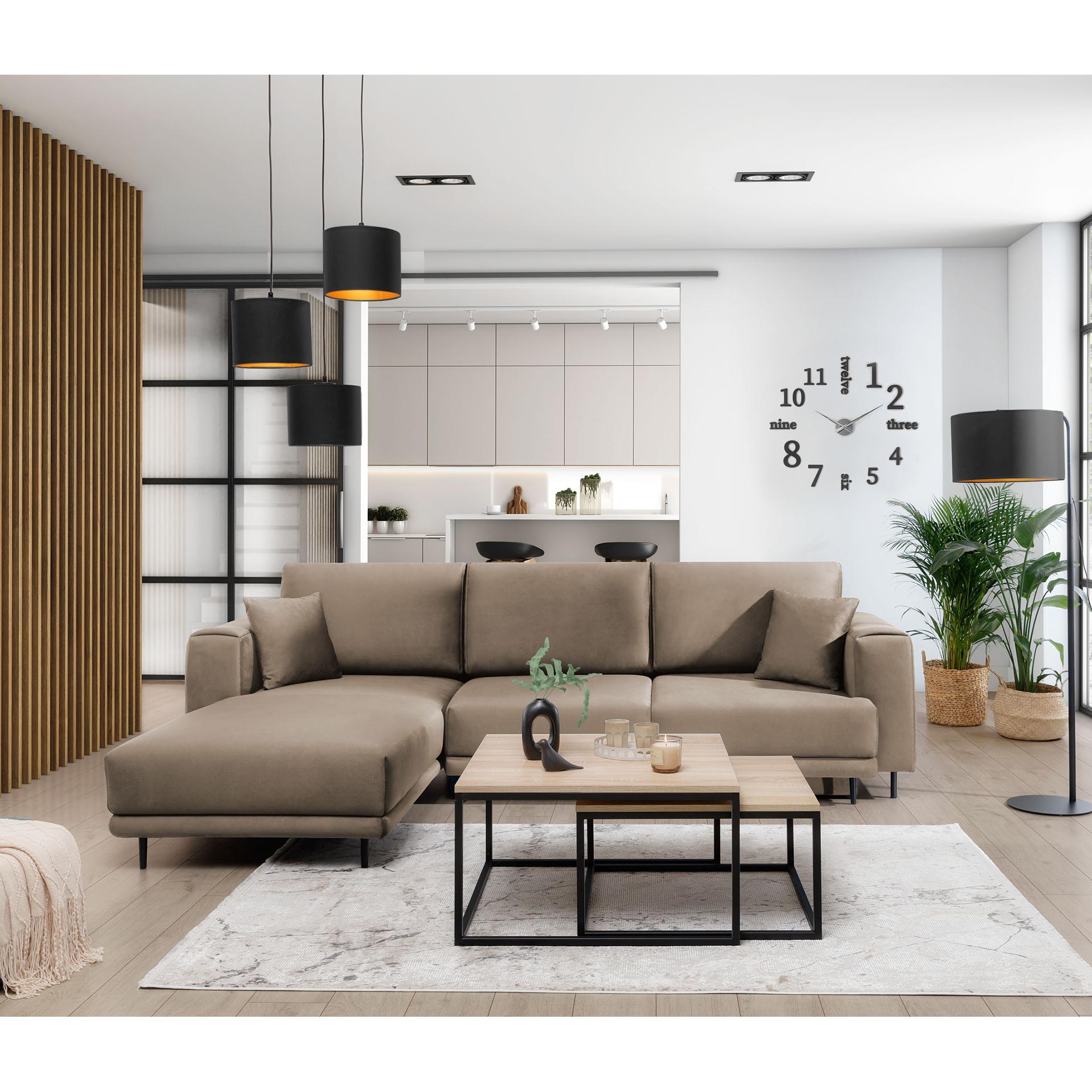 Thumbnail - ELTAP, Sofa, Dalia (Ecksofa, 4-Sitzer, Bettsofa)