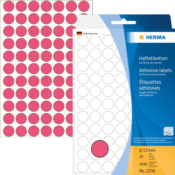 Actual product image HERMA Multipurpose labels