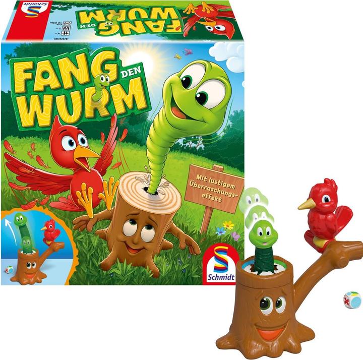 Produktbild Schmidt Spiele Fang den Wurm (Deutsch, 2 Spieler)