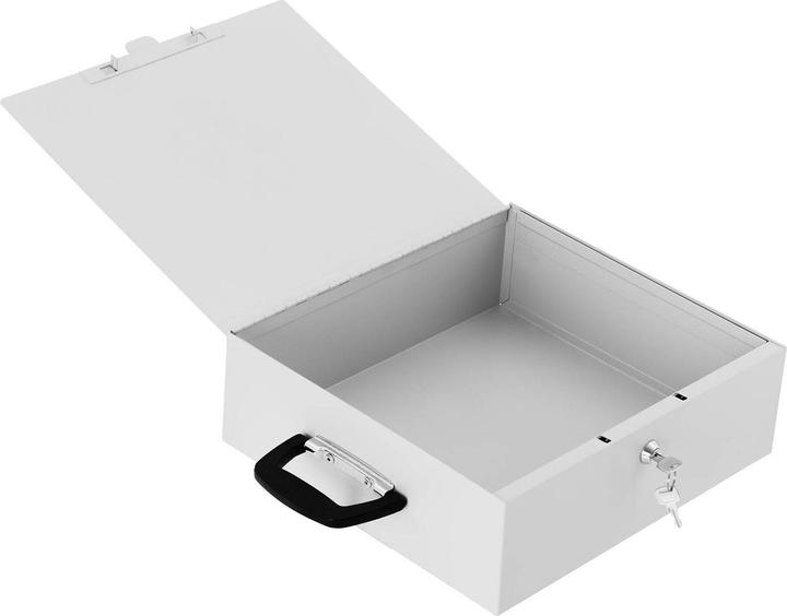 Produktbild Stamony Dokumentenkassette abschliessbar Dokumentenbox A4 Kassette 35 x 32 x 11 cm (12.32 l)