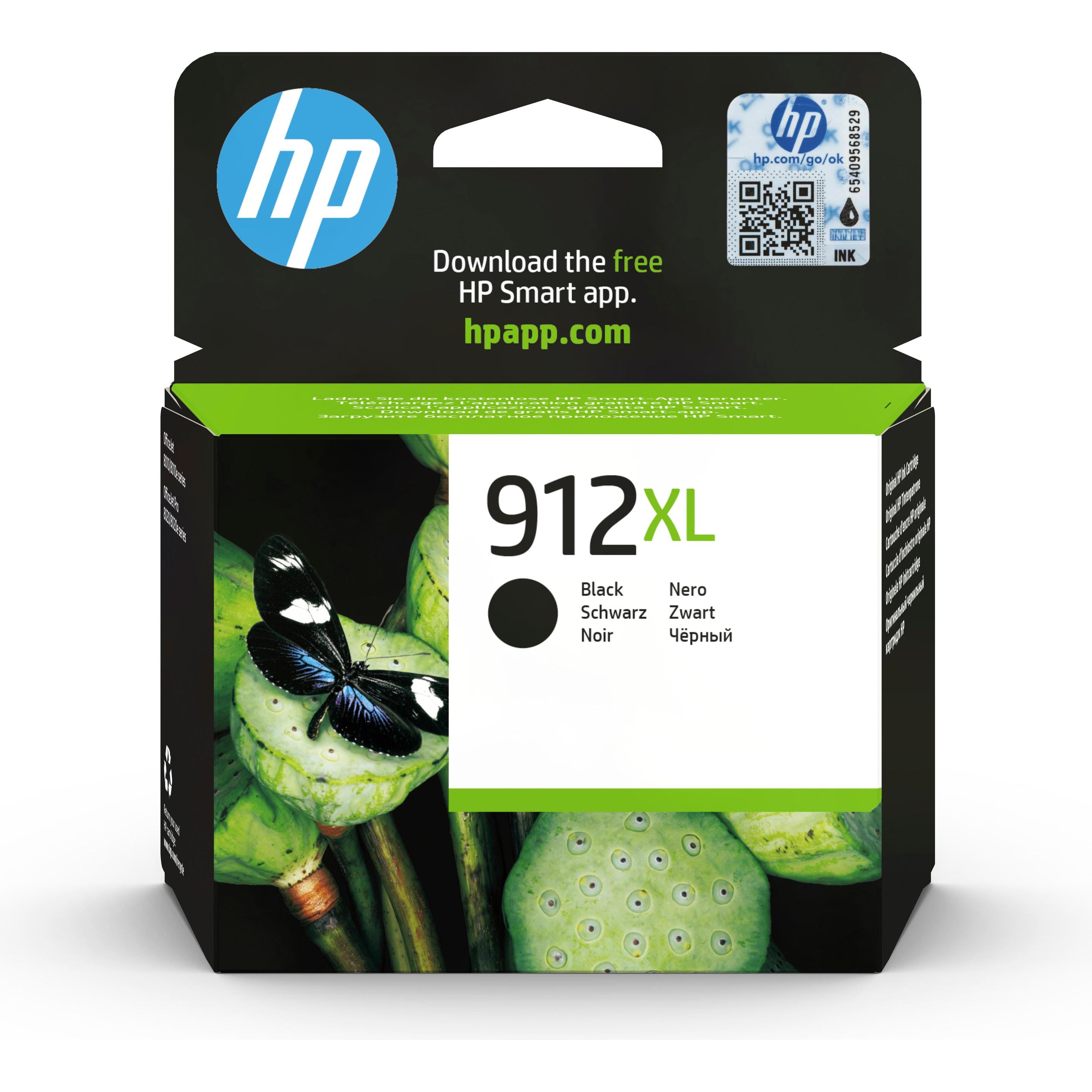 HP, Druckerpatrone, 912XL (BK)